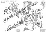 Bosch 0 603 166 470 Csb 850-2 Ret Percussion Drill 230 V / Eu Spare Parts